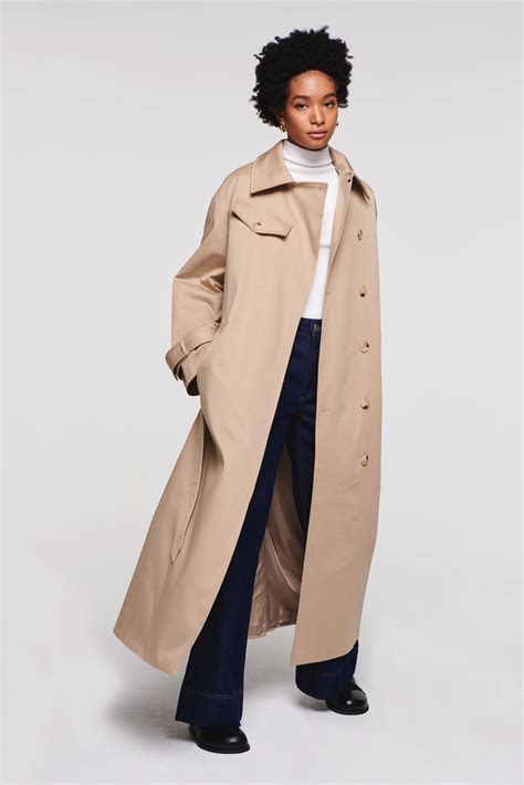 camel trench coat 